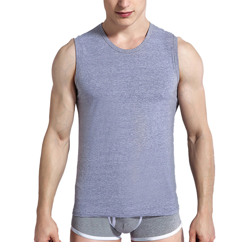 Male Workout Attire Tank Top Breathable Comfortable Functional Long-lasting Mens Sleeveless Summer Trendy Look