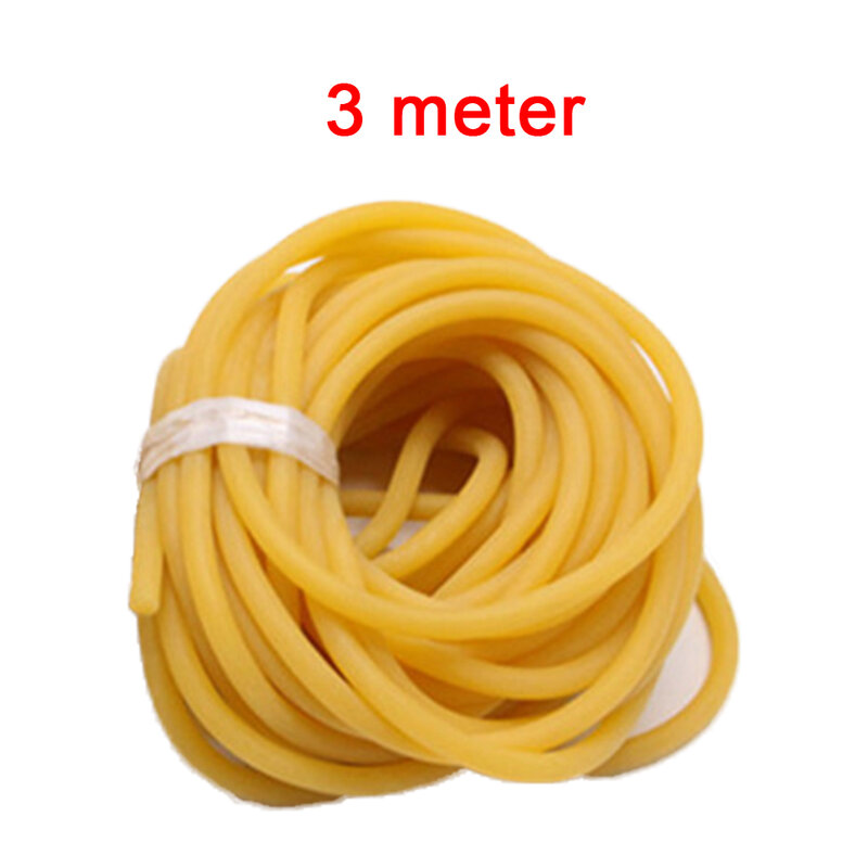 1~10M Natural Elastic Solid Latex Rubber Band Tube For Slingshots Outdoor Target Elastic Tube Band Shoot Bow Accessories
