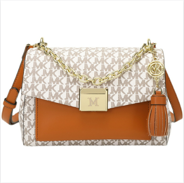 MKJ Luxury organ bag fashion trend ins chain envelope bag simple messenger small square bag