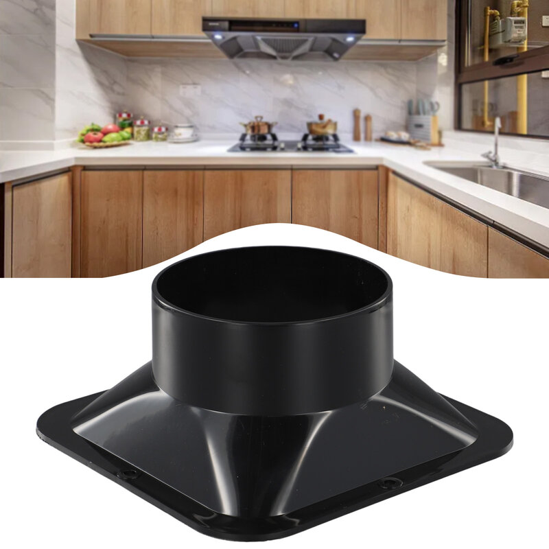 100-300mm ABS Flange Duct Fan Hose Connector Air Ventilation Adapter For Kitchen Hood Ventilator Pipe Connecting Exhaust Outlet