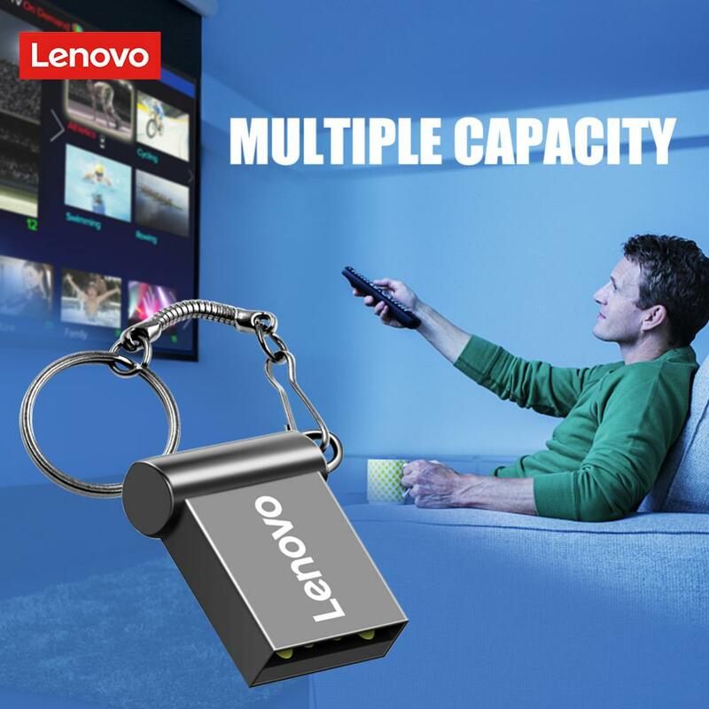 Lenovo-Clé USB 3.0, clé USB, 2 To, 1 To, 512 Go, 256 Go, 128 Go, 3. Clé USB mémoire flash, disque de procureur, meilleur cadeau