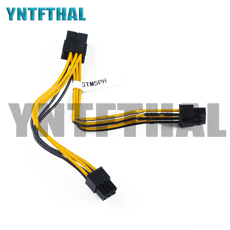 Adapter GPU Power Cable T7910 T7600 0TM5PH 8pin To 2x6pin Dongle Splitter Cable