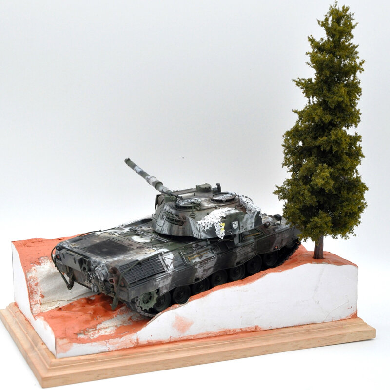 Modelo de árbol de Boutique de 20 cm, material de mesa de arena militar de finales de otoño, modelo de tren de árbol verde militar, diseño de ferrocarril
