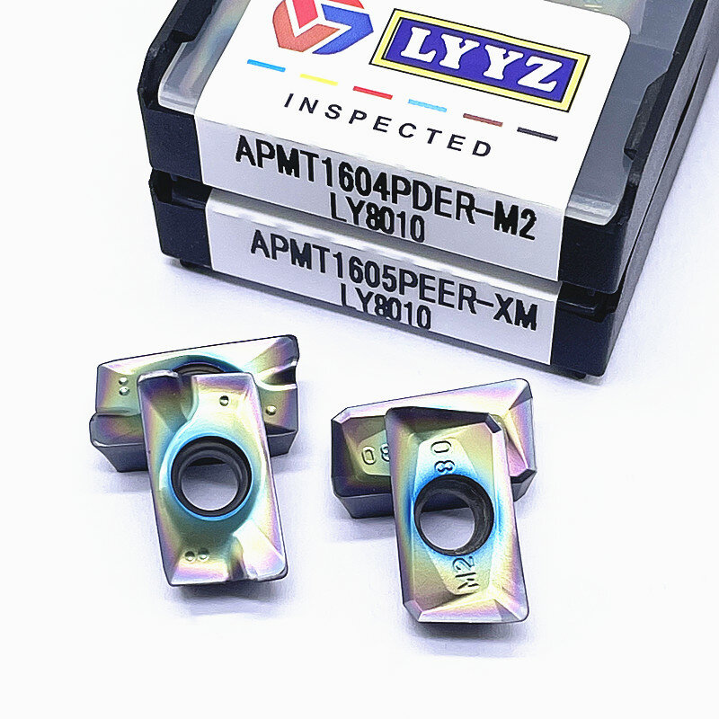 Apmt1605pari XM LY8010 muslimxm H2 M2 inserto in metallo duro tornio fresatura utensili cnc