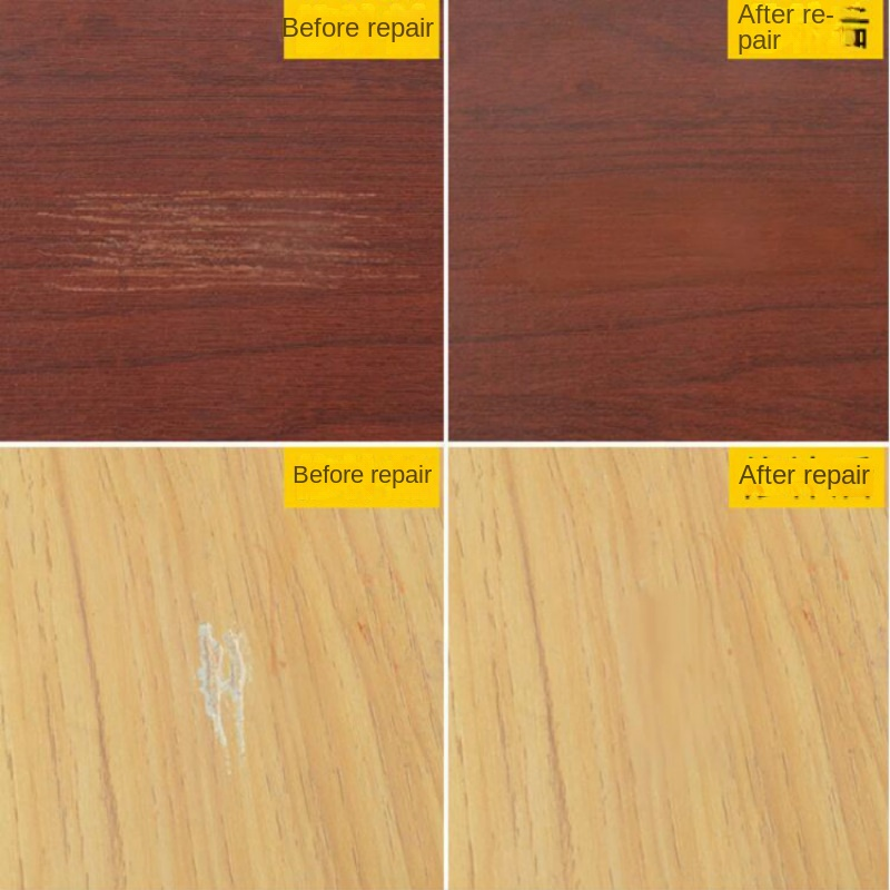 Wood Furniture Repairing Paint Filler 28 Colors DIY Cabinet Floor Wardrobe Scratches Holes Refinishing Past Cream Pen Fast Dry
