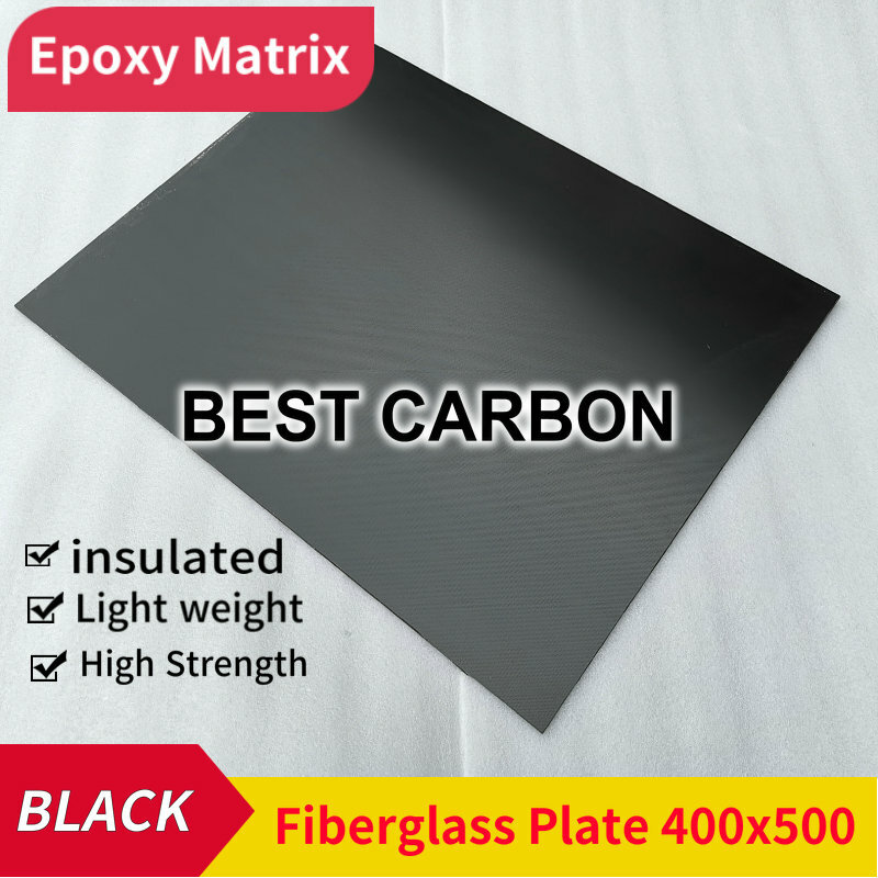 Plaque en fibre violette noire de haute qualité, plaque en FRP, plaque XY électorale, 400mm x 500mm, 0.5mm, 1mm, 1.5mm, 2mm, 2.5mm, 3mm d'épaisseur