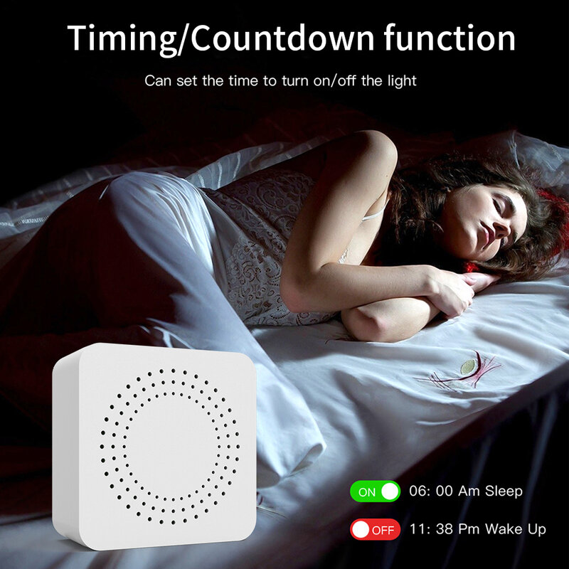 16a Tuya Mini Wifi Zigbee 3.0 Switch Diy 2way Smart Home Control Timer Automatiseringsbreker Via Alexa Google Home Alice Smart Life