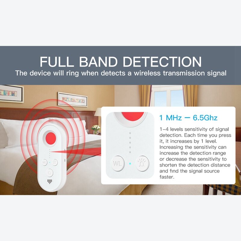 Anti Bug Detector para GPS Tracker, Proteção De Segurança, Hotel Finder