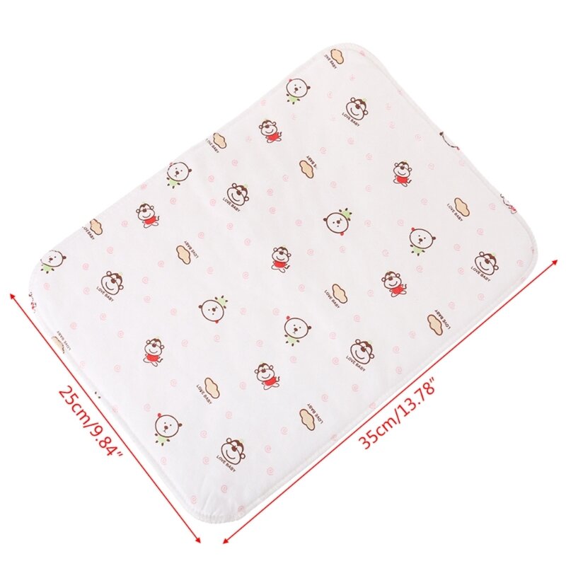 Baby Changing Pad Reusable Waterproof Stroller Diaper Folding Soft Mat Washable