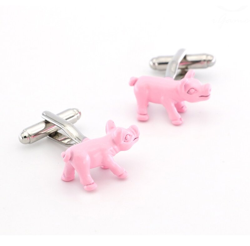 iGame Cute Animal Design Cuff Links Quality Brass Material Insect Design Cufflinks For Wedding  Men