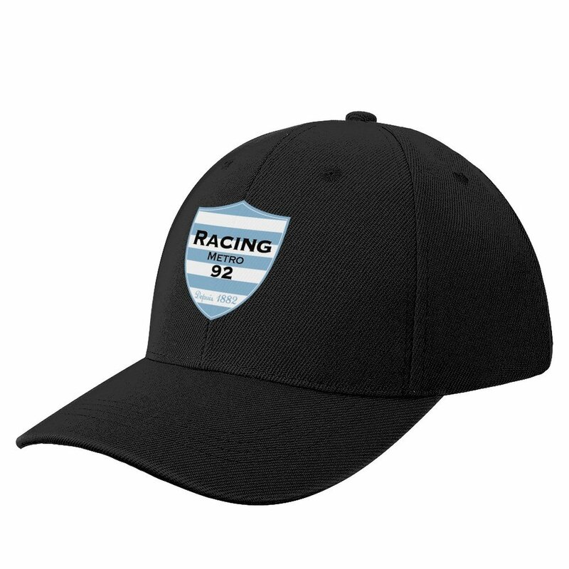 Chapéu traseiro snap baseball para homens e mulheres, Racing Route 92, logotipo elegante, chapéu engraçado