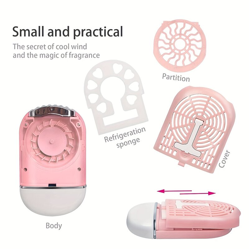 Portable Rechargeable USB Eyelash Fan Air Conditioning Blower Glue Grafted Eyelashes Dedicated Dryer Makeup Tools mini Small fan