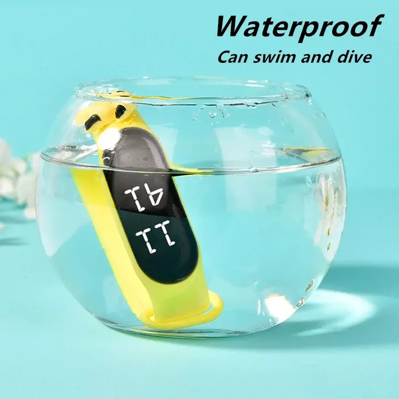 Waterproof Smart Touch Boy Girls Children Watches Clock Birthday Gift LED Digital Kids Watch Sport Bracelet