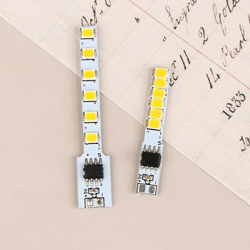 5Pcs long service life LED Flame Candle Diode Light Lamp Board Imitation Candle Flame PCB Decoration Light Bulb Accessories