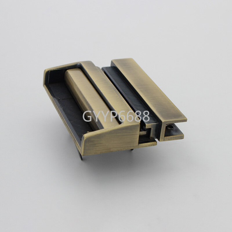 مجموعة فرشاة معدنية عتيقة ، قفل ضغط مستطيل كبير الحجم 55 × 33 مللي متر للحقيبة الفاخرة ، 1-5 قطع