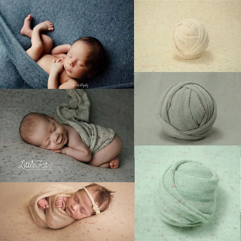 Newborn Photography Blanket Baby Photo Shoot Props Set Studio Frame Background Soft Cocoon for 0-3 Months Baby