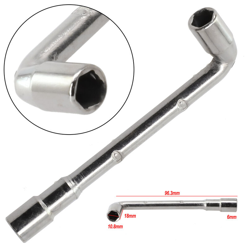 L-shaped Socke Wrench For Ender 3 MK8 Hand Tool Maintenance Nozzles Nut Repairing Screw Sleeve 6/7mm Attachment