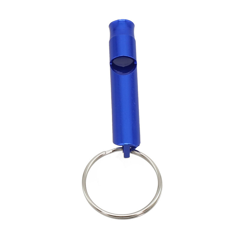 Hiking Keychain Whistle 1pc Training Aluminum Alloy Distress Feeding Helper Survival For Birds For Training Pets