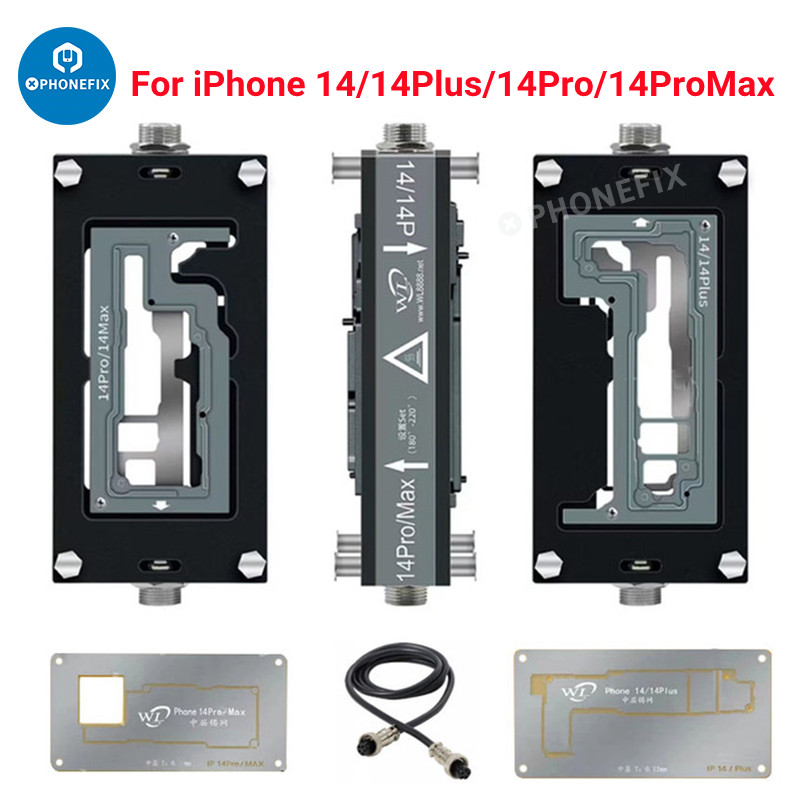 WL HT007 Bộ Hàn PCB Làm Nóng Trước Rãnh Mainboard Lớp Desoldering Làm Lại Ga Cho iPhone X XS 11 12 13 14