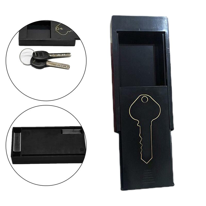 Portachiavi magnetico facile da riporre portachiavi nascosto Indoor Outdoor under Car Key Storage Box per Home Office House Car Truck