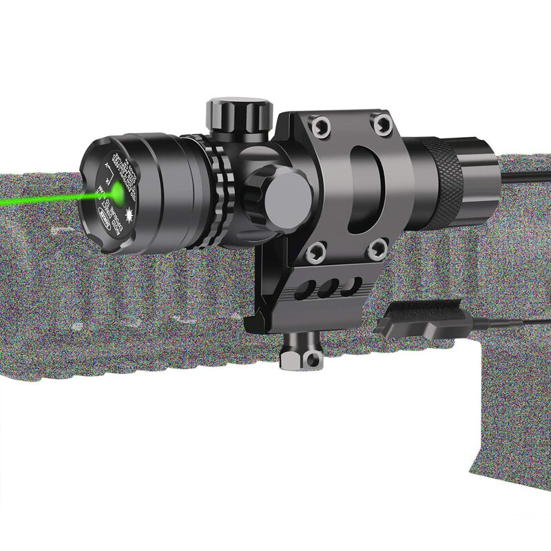 Pistola de caza táctica de liberación rápida, riel Picatinny de 45 grados, accesorios de Airsoft, linterna, montaje de alcance de 20mm, 25,4mm