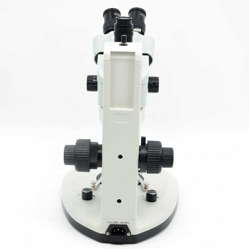 FYSCOPE  7X-45X Microscope Table Rack Stand with the Coarse/Fine Focusing Arm 3.5X-90X Trinocular Microscopio