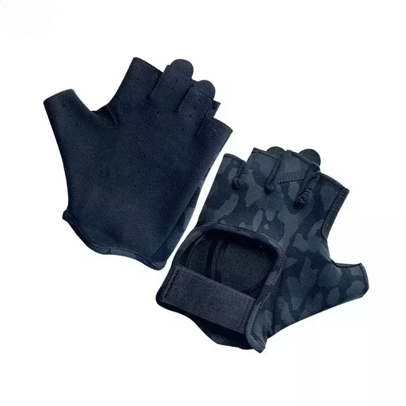 Yoga-Handschuhe für Männer und Frauen Sport handschuhe Anti-Rutsch-Anti-Cocooning tragen-atmungsaktive Trainings handschuhe Fitness Halb finger Fitness