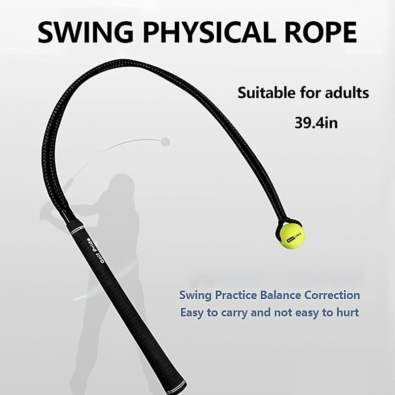 Golf Swing Exercise Rope Beginners Training Accessories Warm Up Exercise To Assist Golf Swing Trainers Golf Training