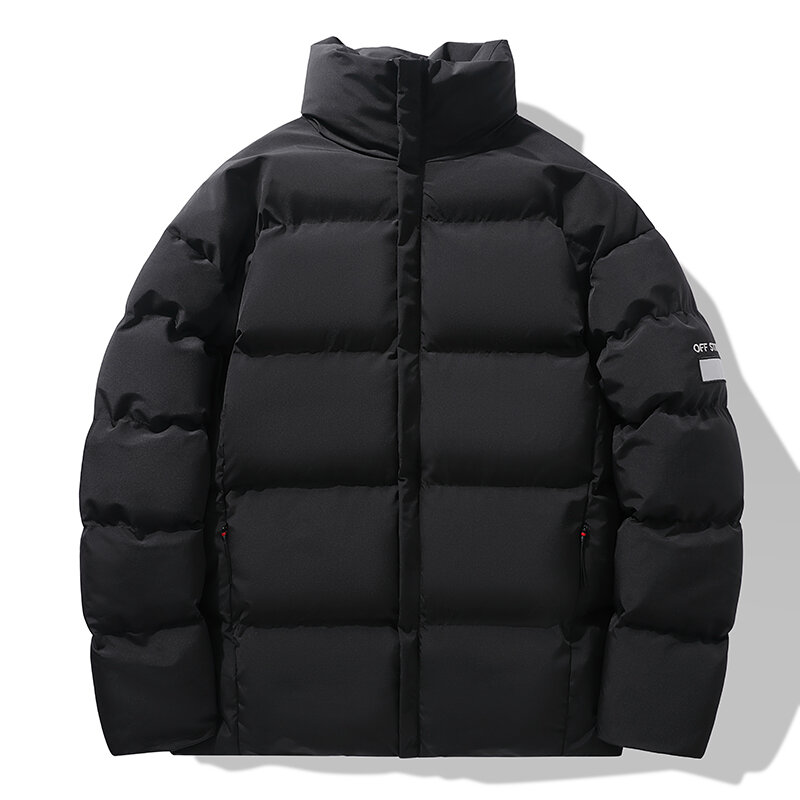 2022 nova jaqueta casual masculina tendência coreana espessamento solto roupas de algodão quente M-5XL
