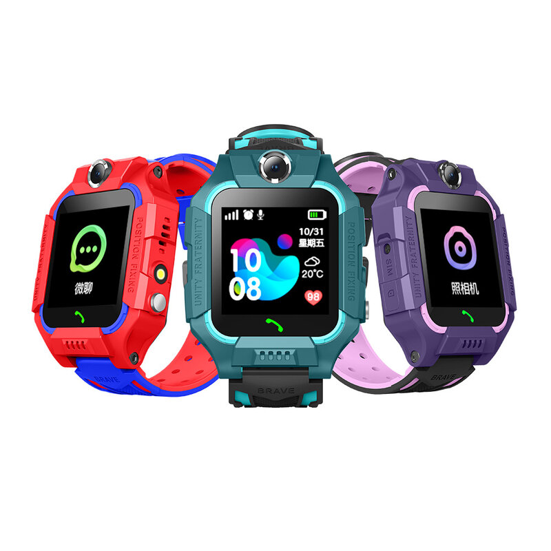 Nowe wodoodporne dzieci inteligentny zegarek dla dzieci SOS zadzwoń zegarki smartwatch użyj karty SIM zdjęcie IP67 dzieci chłopiec dziewczyna prezent dla IOS Android
