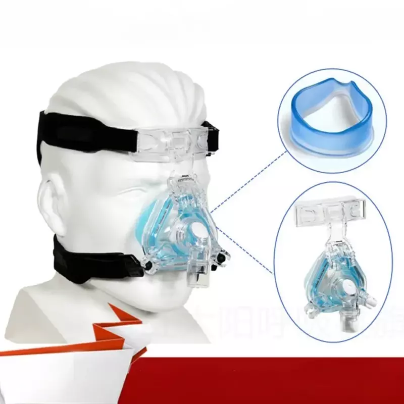 医療用アイマスク,オリジナル,保湿,快適なジェル,シリコン,ヘッド付きフルフェイスマスク,いびき防止
