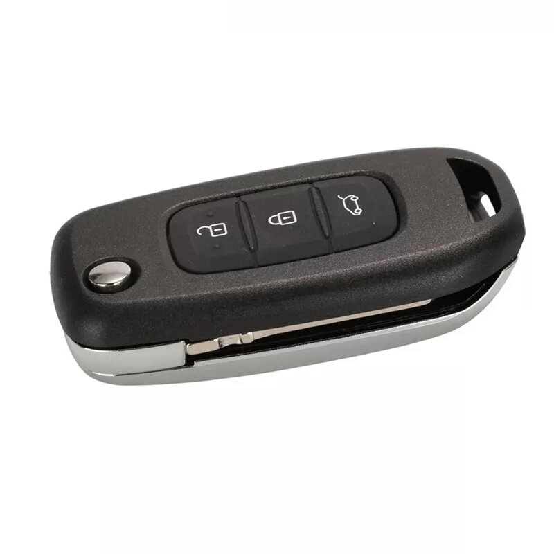 CN010075 Aftermarket 3 Button Flip Key For R-enault Captur 3 Logan 2 Dacia Duster Remotes 433Mhz PCF7961M 4A Chip CWTWB1G767