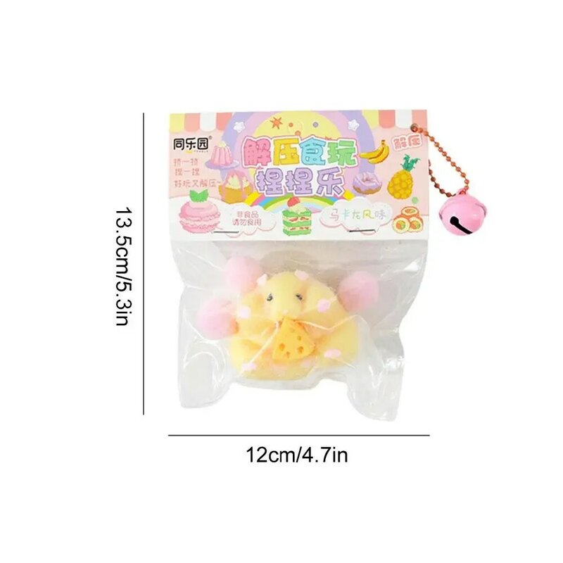 Taba mainan Fidget Hamster empuk lucu lucu antistres mainan pereda stres untuk anak-anak dewasa hadiah mainan sensor Rebound lambat