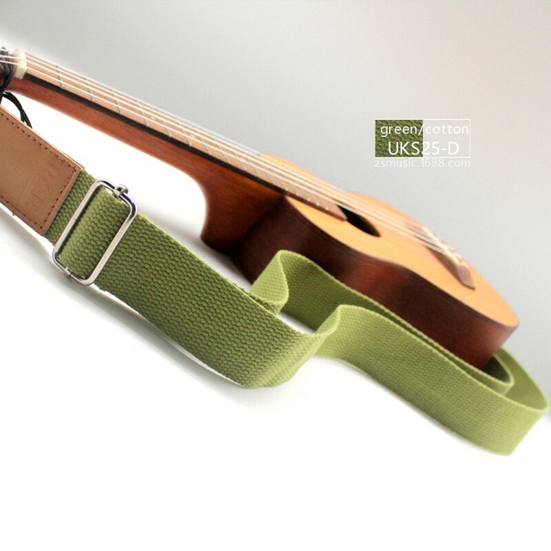 Pure Cotton Ukulele Straps Available In A Variety Of Colors Professional Fashion Guitar Accessories Comfortable