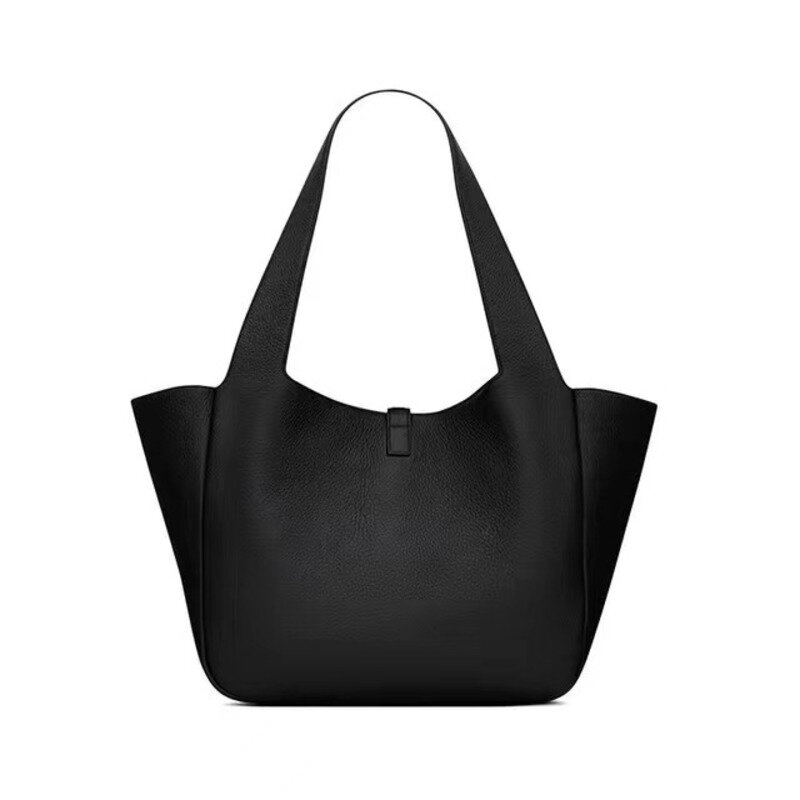 YS-حقيبة يد أفقية محمولة باليد للنساء ، سعة كبيرة ، تحت الإبط ، حقيبة يد للتسوق ، جديدة ،