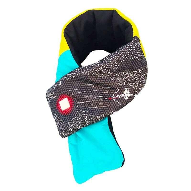 Новый шарф с USB-зарядкой и подогревом, шарф для шеи с подогревом, зимний умный шарф унисекс с защитой от холода и теплым подогревом