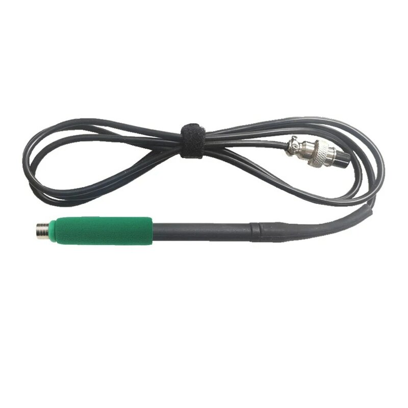 Hijau + hitam untuk pegangan CFor 210 untuk stasiun solder Mudah dipasang kabel silikon tahan suhu tinggi antiselip
