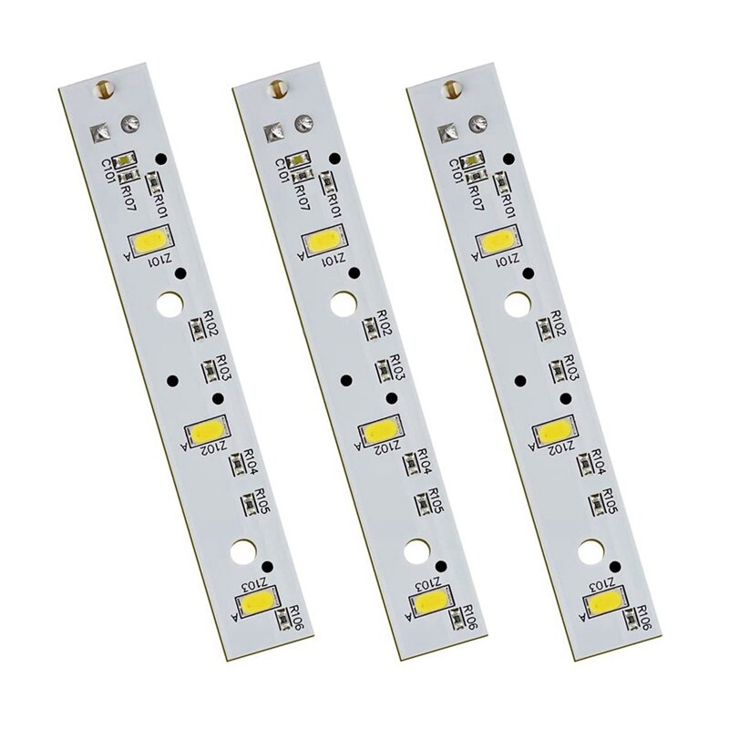 Placa de luz LED WR55X26671, accesorios de repuesto para refrigerador GE, PS11767930, AP6035586, EAP11767930, LED3344588, 4468532