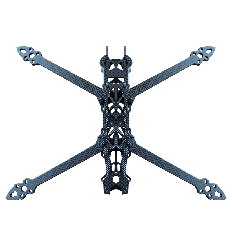 Mark4 7 polegada 295mm zangão quadro com 5mm braço quadcopter quadro 3k fibra de carbono 7 "fpv freestyle rc racing drone com peças de cópia