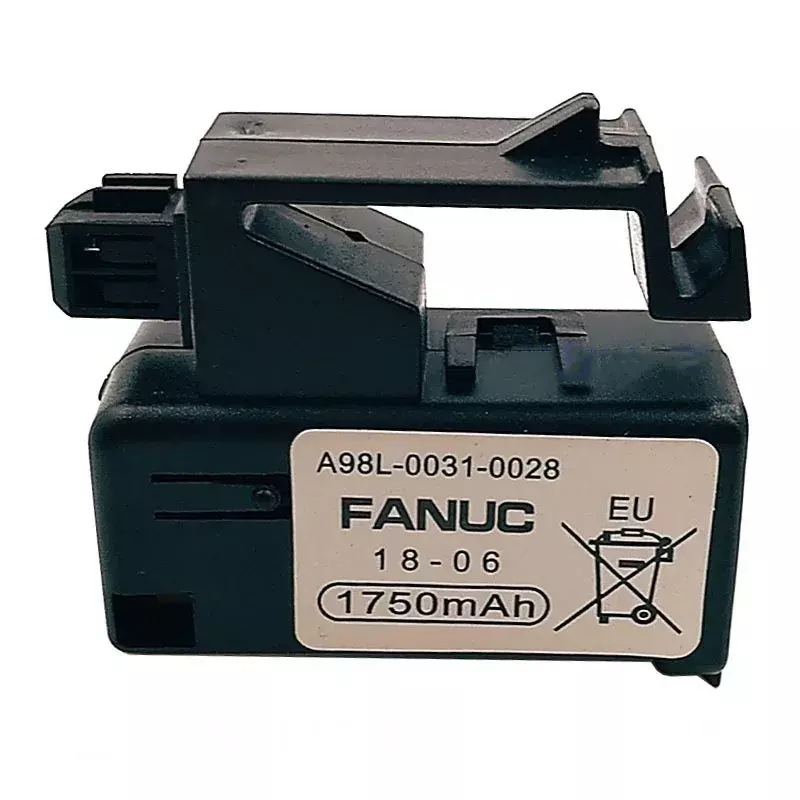 Kemasan baterai industri A98L-0031-0028 PLC asli baru untuk Fanuc CNC PLC sistem industri A02B-0323-K102 baterai 3V 1750mAh