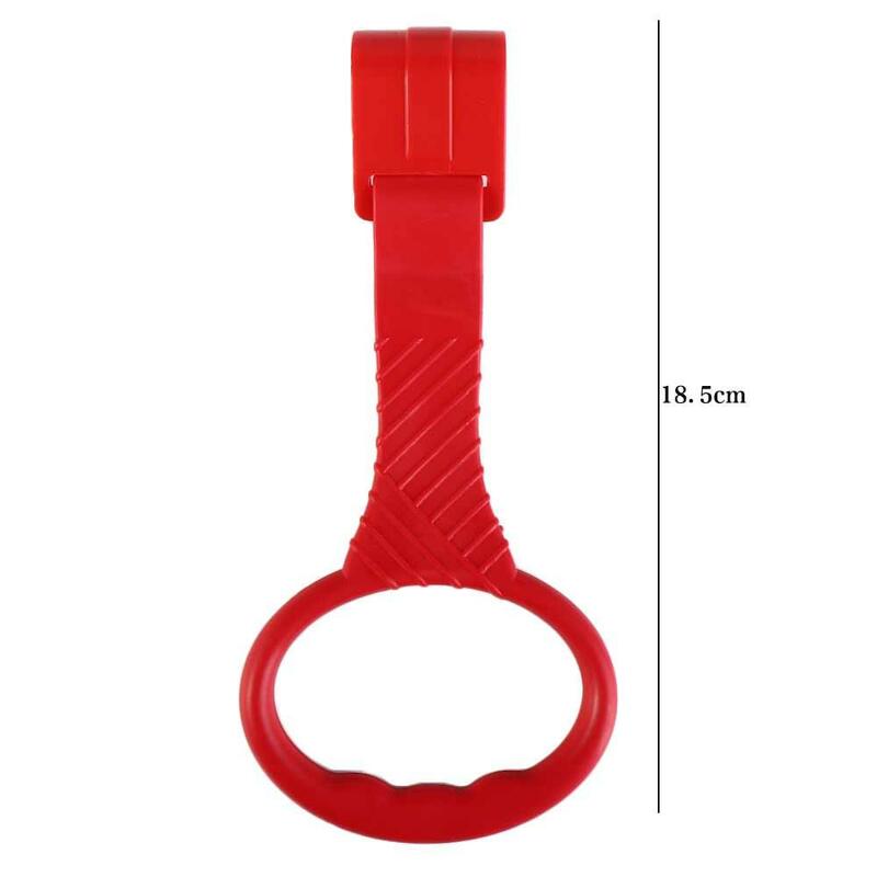 Nursery Rings Pull Up Rings for Babys Training Tool Learning Standing Baby Crib Pull Up Rings Colorful Plastic