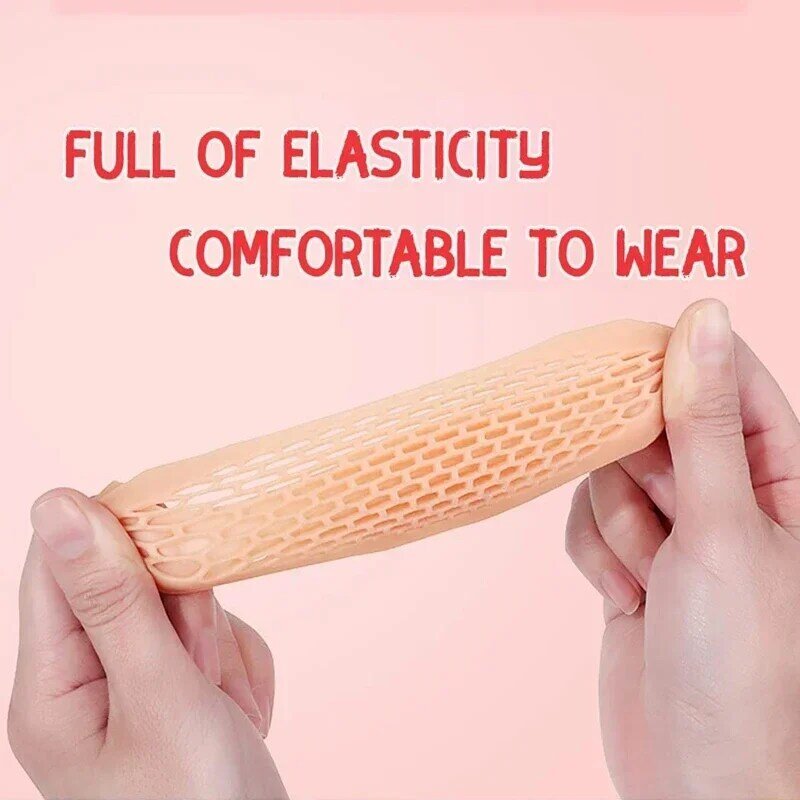Silicone Gel Forefoot Pad Metatarsal Pads for Woman High Heels Half Insoles Foot Pain Relief Foot Care Blister Shoe Inserts