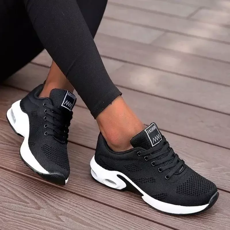 Damskie buty do biegania Oddychające buty na co dzień Lekkie białe buty sportowe Tenis Casual Walking Sneakers for Wamen