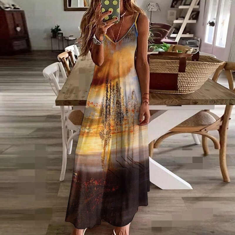 Ulubiona artystki-Salvador Dali-droga do ubiczowania bez rękawów, zmysłowa seksowna sukienka dla damskie kostiumy kąpielowe ekskluzywna sukienka
