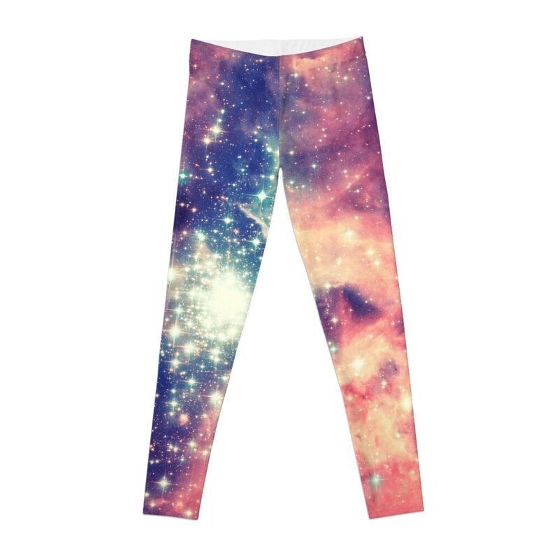 Painting the universe (Colorful Negative Space Art) Leggings sports tennis for Women's pants flared Womens Leggings