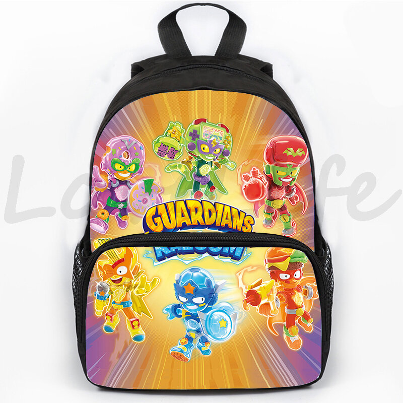 Children Superzings Backpacks for Boys Girls Super Zings Series Game Backpack Cartoon Bookbag Travel Rucksack Anime School Bags