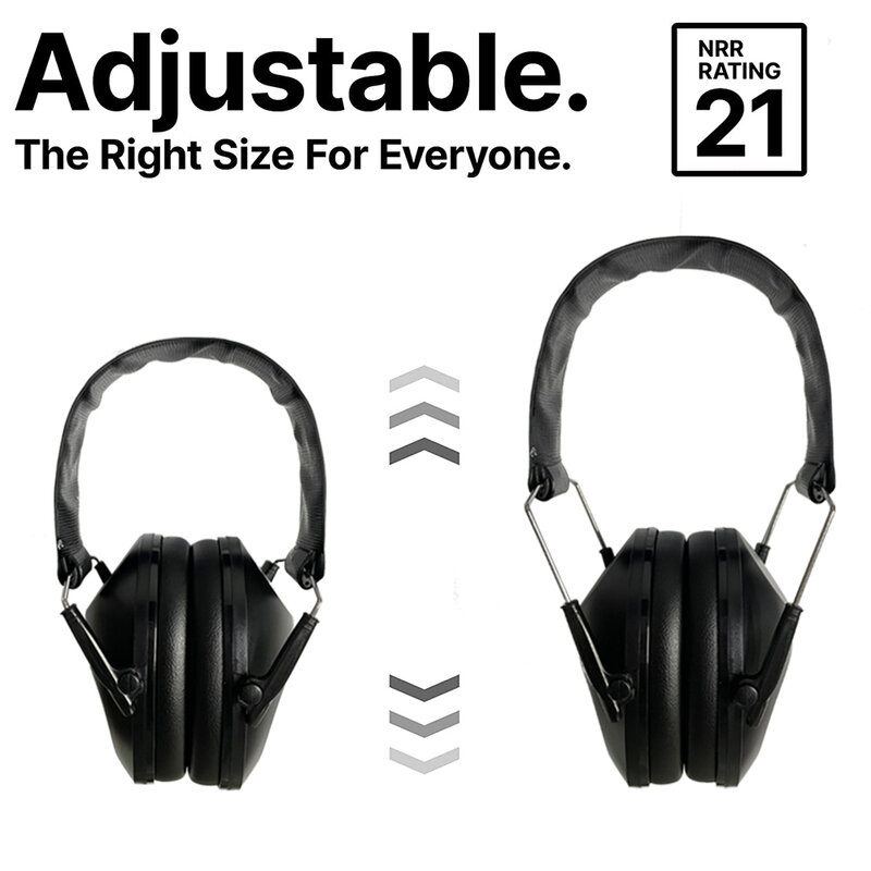 Anti-Noise Ear Plugs Tactical Hunting Folding Ear Defenders Ear Protector Ear Muff Hearing Protection Soundproof For Shooting