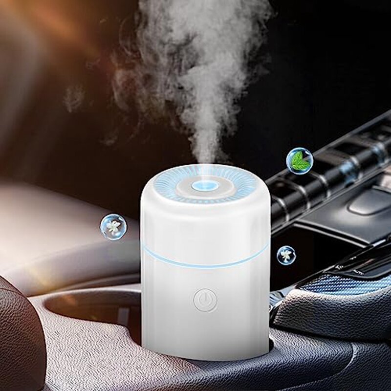 เครื่องพ่นน้ำมัน Essential สำหรับรถยนต์เครื่องกระจายกลิ่น USB เครื่องพ่นน้ำมันหอมระเหย7สีสำหรับรถยนต์บ้านเดินทาง