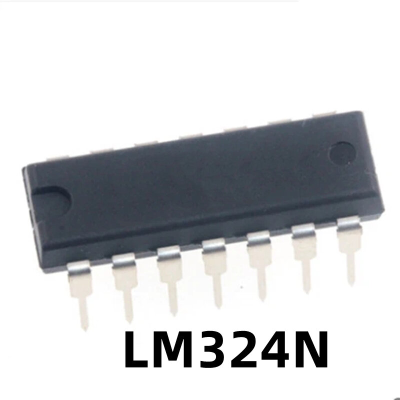 Оригинальный четырехфункциональный усилитель LM324N DIP-14 LM324, 1 шт.