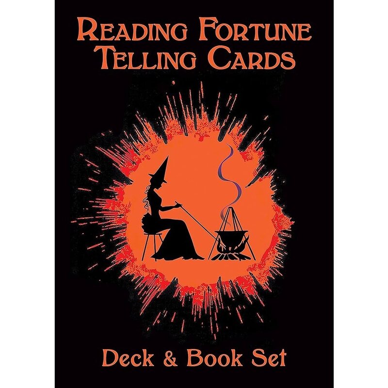 10.4x7.3cm Reading Fortune Telling Cards Deck 55 Cards